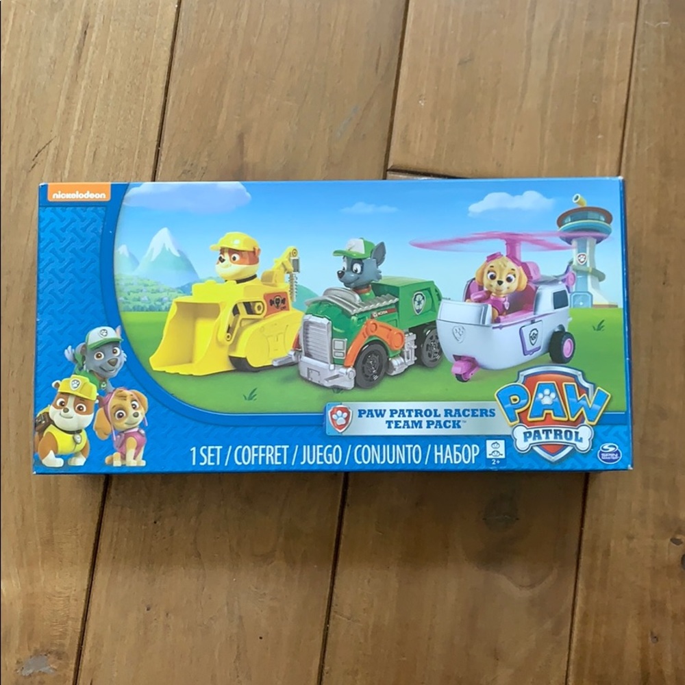 Paw patrol racers team pack
